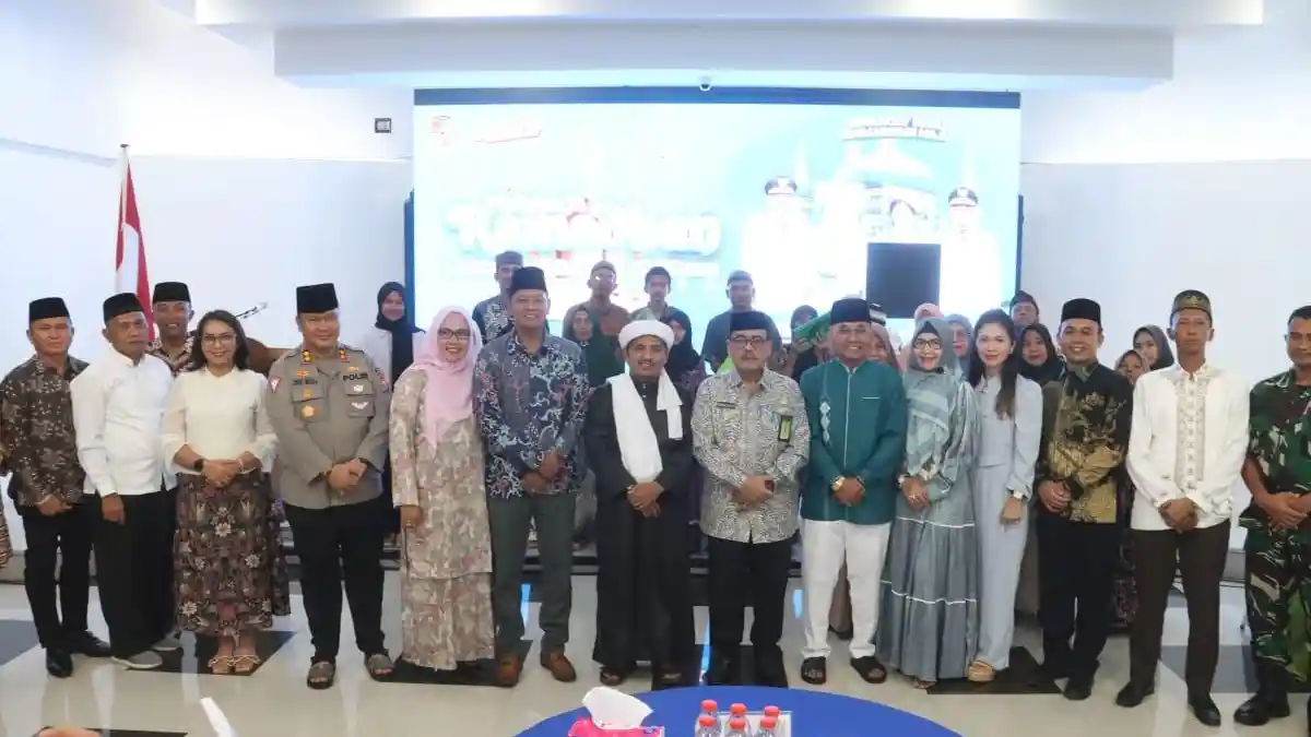 Doa Tuan Guru Batak, Senyum Anak Yatim, dan Hangatnya Silaturahmi Bersama Polres Simalungun