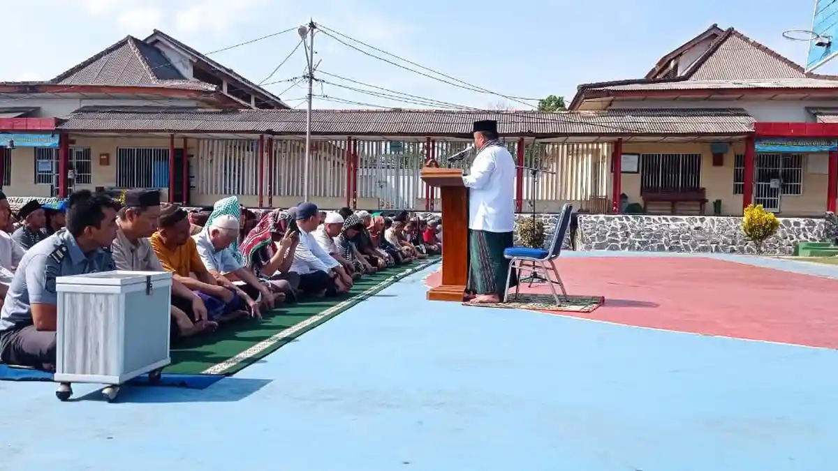 Lapas Pangkalpinang Gelar Sholat Istisqa Memohon Diturunkan Hujan