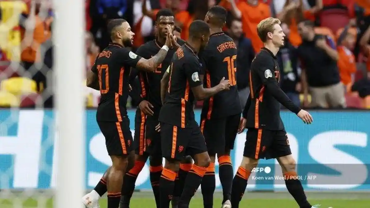 Hasil Euro 2020 - Belanda Gilas Makedonia Utara 3-0, Memphis Depay Jadi Jagoannya