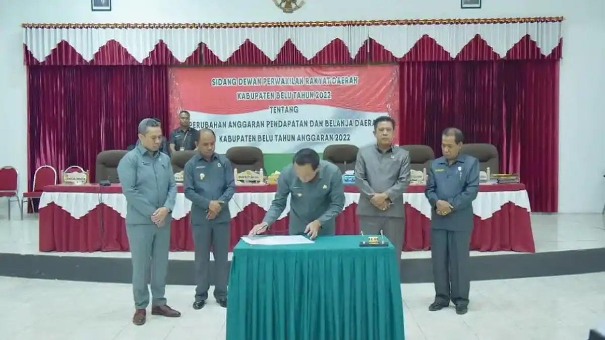 APBD Perubahan Kabupaten Belu Tembus 1 Triliun