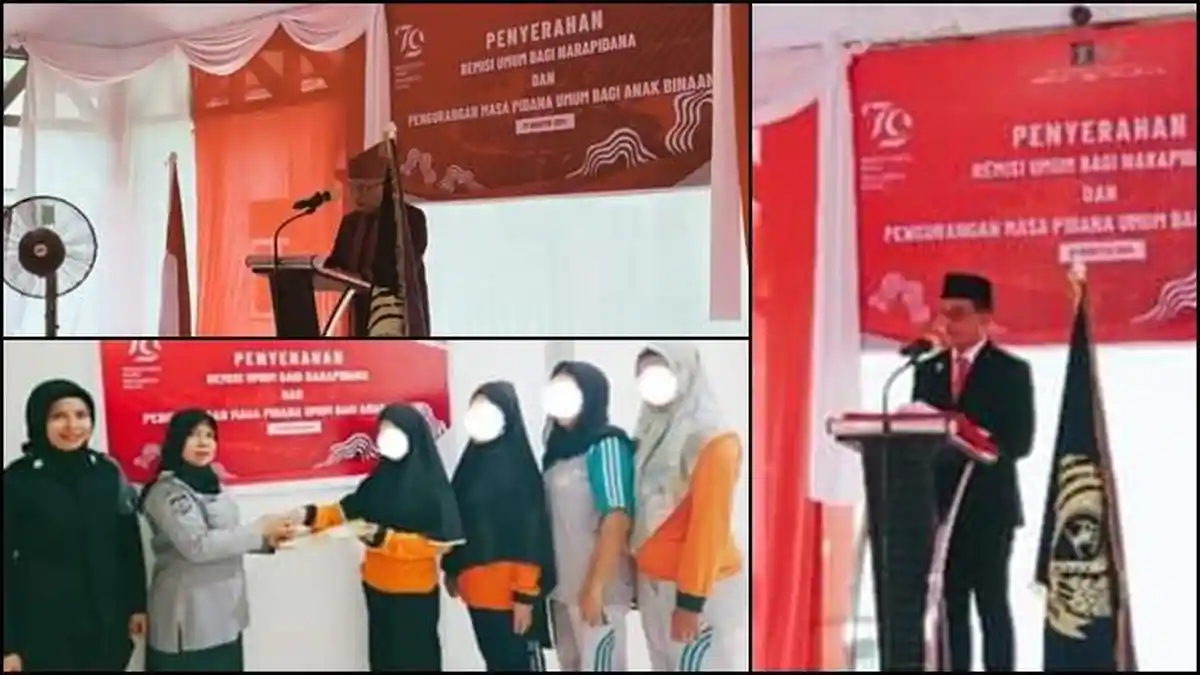 21 Narapidana Lapas Perempuan Ternate Kemenkumham Malut dapat Remisi Umum 2024