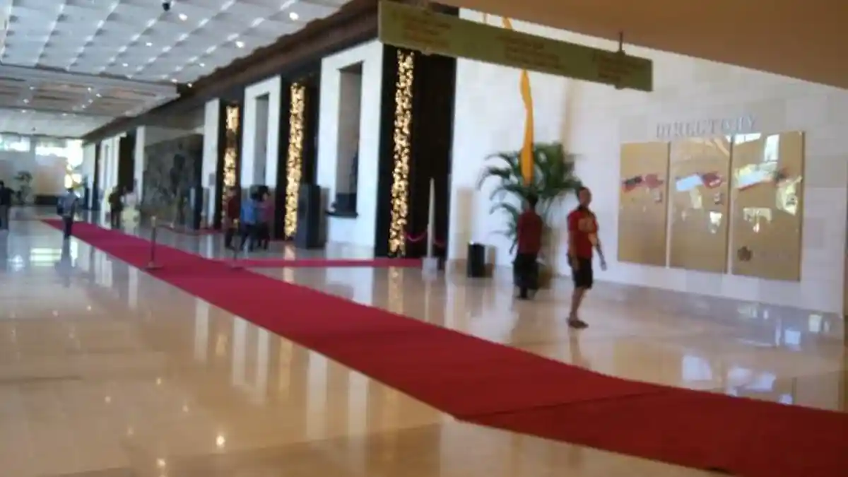 Karpet Merah untuk Presiden Joko Widodo