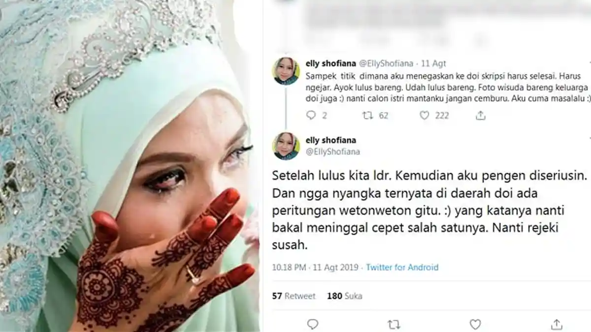Batal Nikah Gara-gara Weton, Gadis Pekalongan Ini Mengaku Trauma Disebut Nanti Ada yang Meninggal