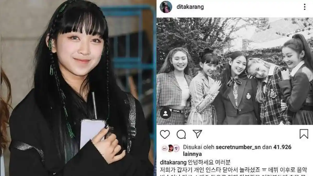 Dita Karang Susul Member Secret Number Lainnya untuk Deactive Akun Instagram