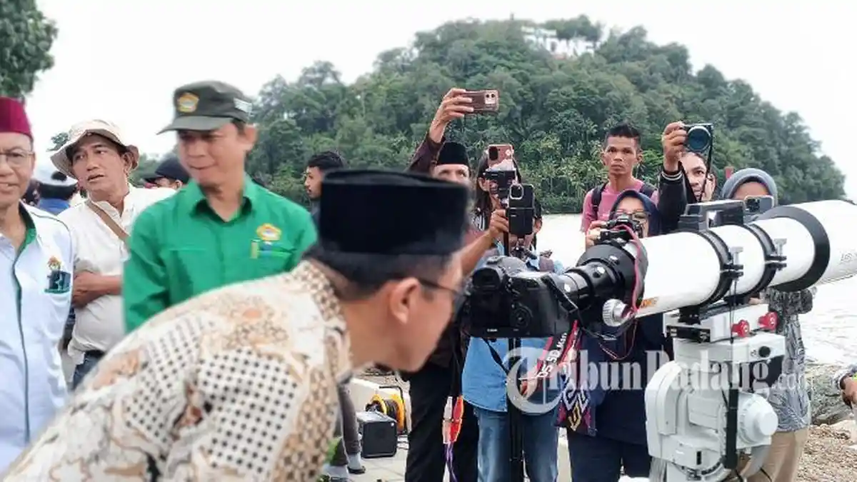 Hilal Ramadan 1447 H Tak Terlihat di Sumbar, Ketinggian Minus 1 Derajat di Bawah Ufuk