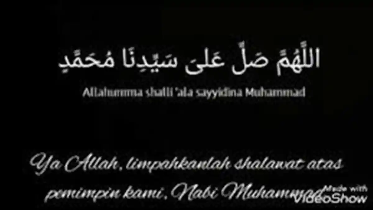 Tulisan Arab Bacaan Allahumma Sholli Ala Sayyidina Muhammad dan Artinya