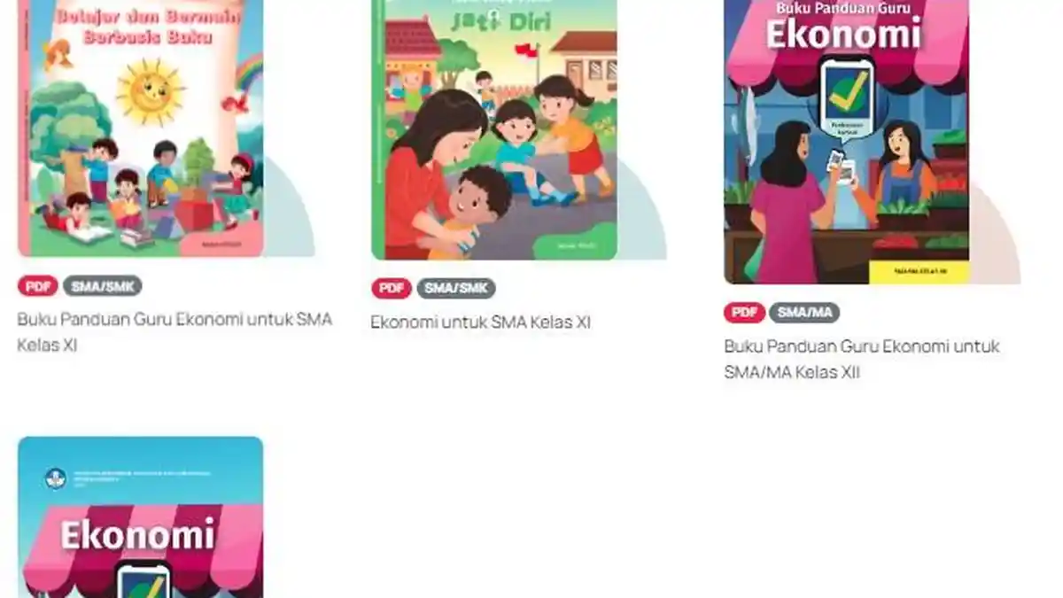 LINK Download Buku Ekonomi Kurikulum Merdeka SMA Kelas 11 dan 12, Gratis untuk Guru dan Murid