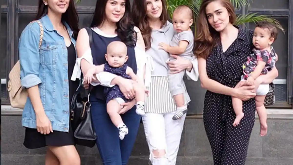 Foto Bareng 3 Mamah Muda, Nabila Syakieb Diteror Pertanyaan Ini