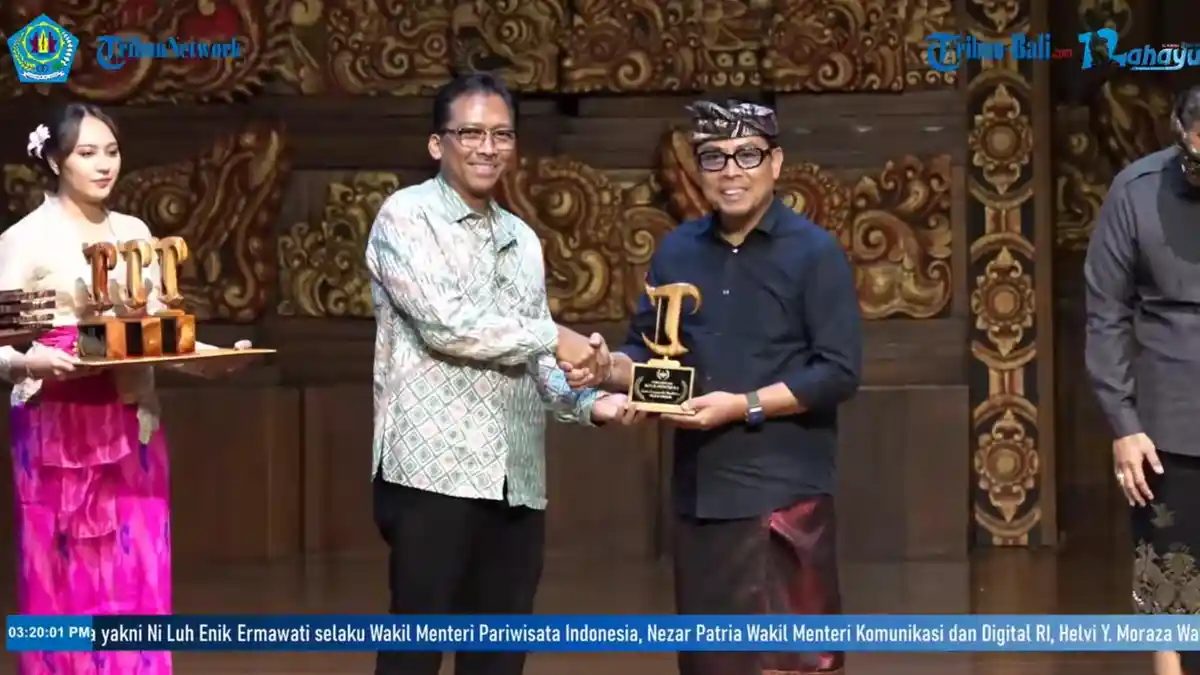 Kota Denpasar Gondol 5 Penghargaan dalam Ajang Tribun Bali Award 2026