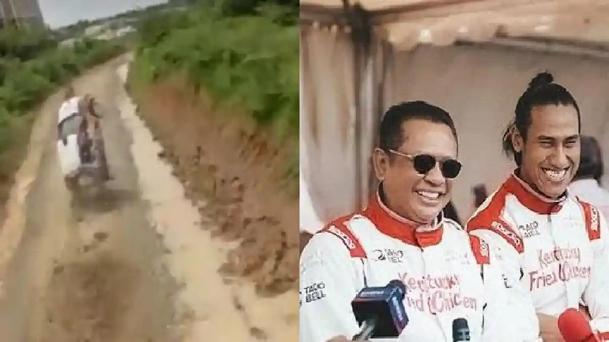 KONDISI Ketua MPR Bambang Soesatyo dan Sean Gelael Seusai Kecelakaan, Mobil Berguling hingga Ringsek