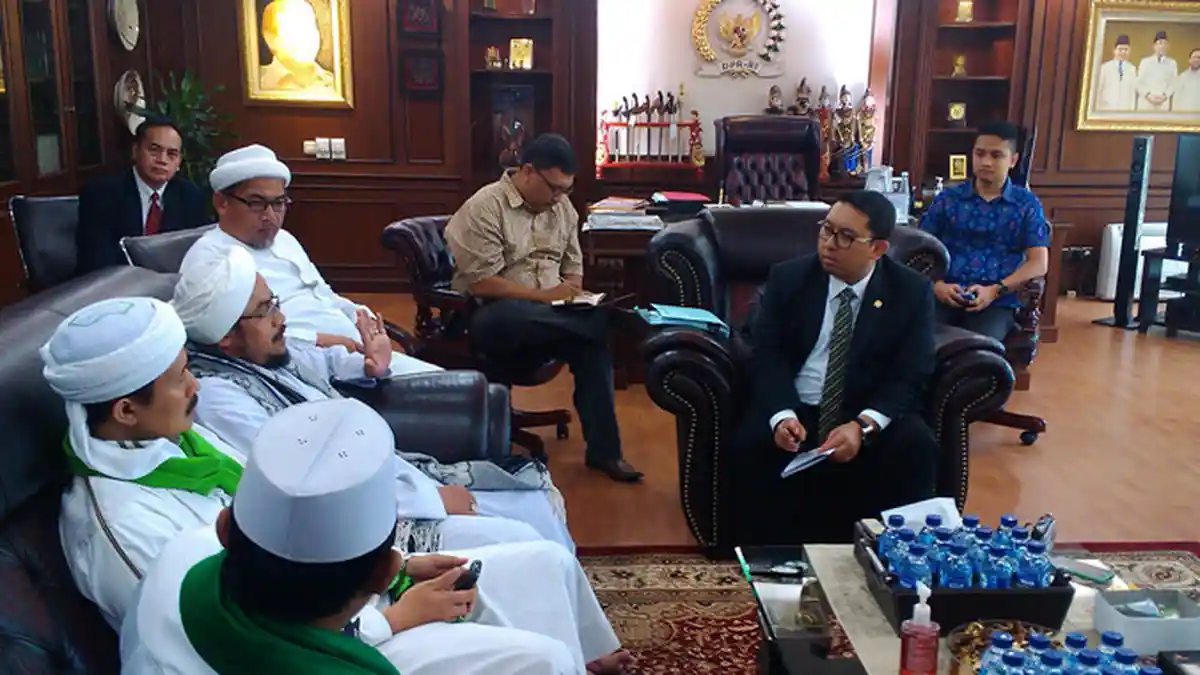 Ormas Islam Temui Fadli Zon Bahas Penolakan Ahok Jadi Gubernur DKI
