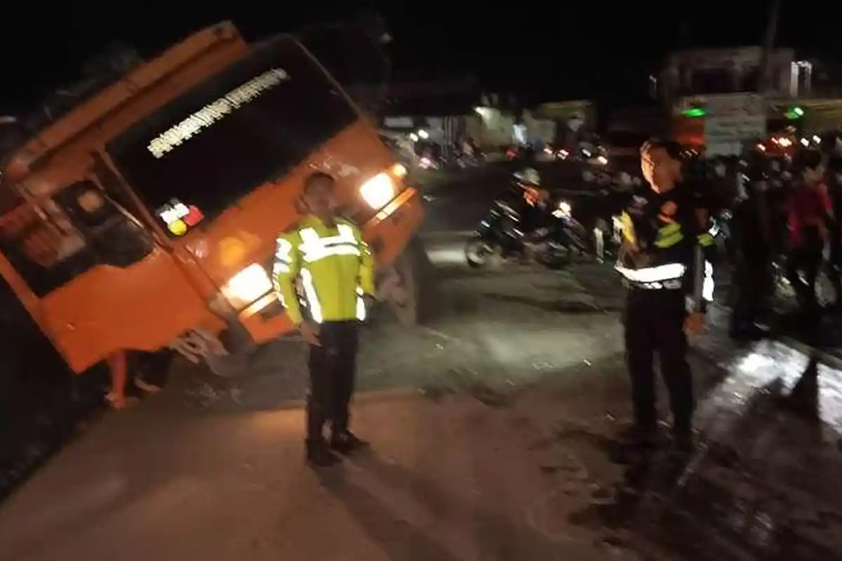 Kondisi Sopir Truk yang Sebabkan Kecelakaan Maut di Pringsewu  