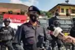 Satbrimob PMJ Lakukan Penyemprotan Disinfektan Cegah Covid-19