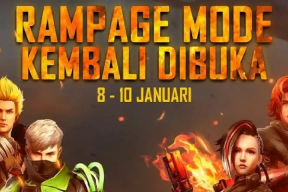 Kode Redeem Free Fire 8 Januari 2021, Magic Cube Exchange Yokai Soulseeker, Rampage Mode Dibuka