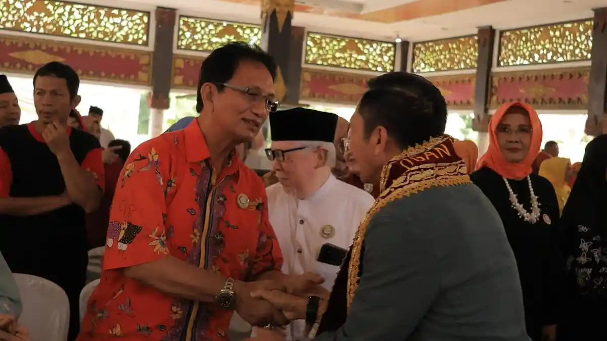 Ratu Dewa Hadiri Halal Bihalal HIKMA OI, Dukung Program Pemerintah Kota Palembang 