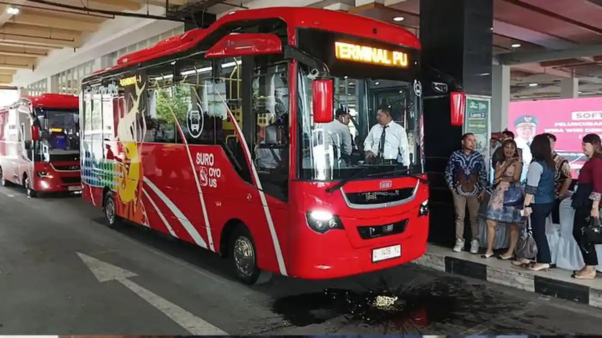 Suroboyo Bus Listrik dan Feeder Tambahan Diujicoba, Layani Rute Baru ...