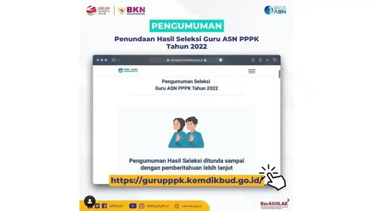 Pengumuman Hasil Seleksi PPPK Guru 2022 Ditunda, Ini Penjelasan dari Kemendikbudristek