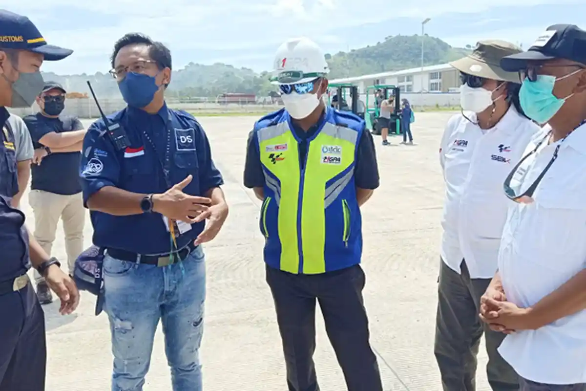 Logistik MotoGP Mandalika Tiba Bertahap Hingga 14 Maret 2022, Apa Saja Isinya?