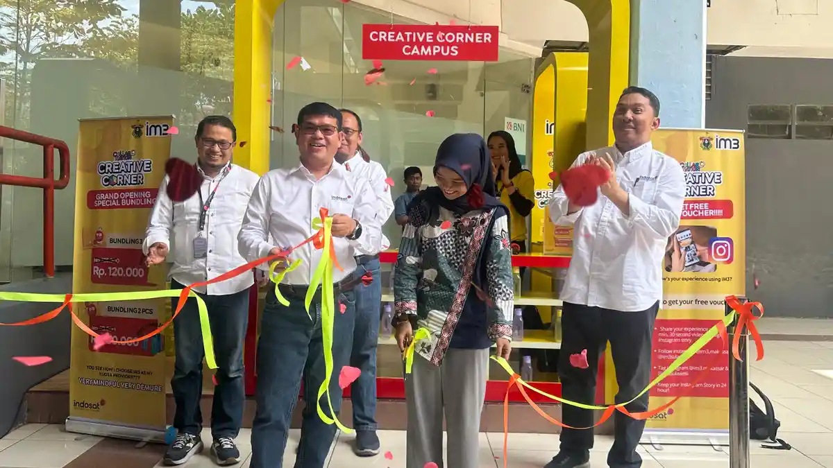 Creative Corner Campus IM3 Hadir di Unhas, Jadi Wadah Enterpreneur ...