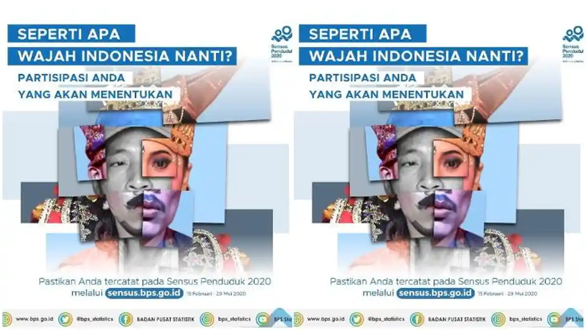 Deretan 25 Poster Sensus Penduduk Online 2020, Bisa Dibagikan di Twitter, WA, IG, dan FB