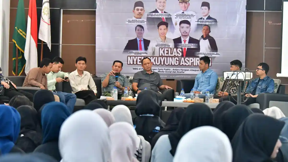 Sukirman Serap Kritik Mahasiswa, Evaluasi Program Makan Bergizi Gratis Diperkuat