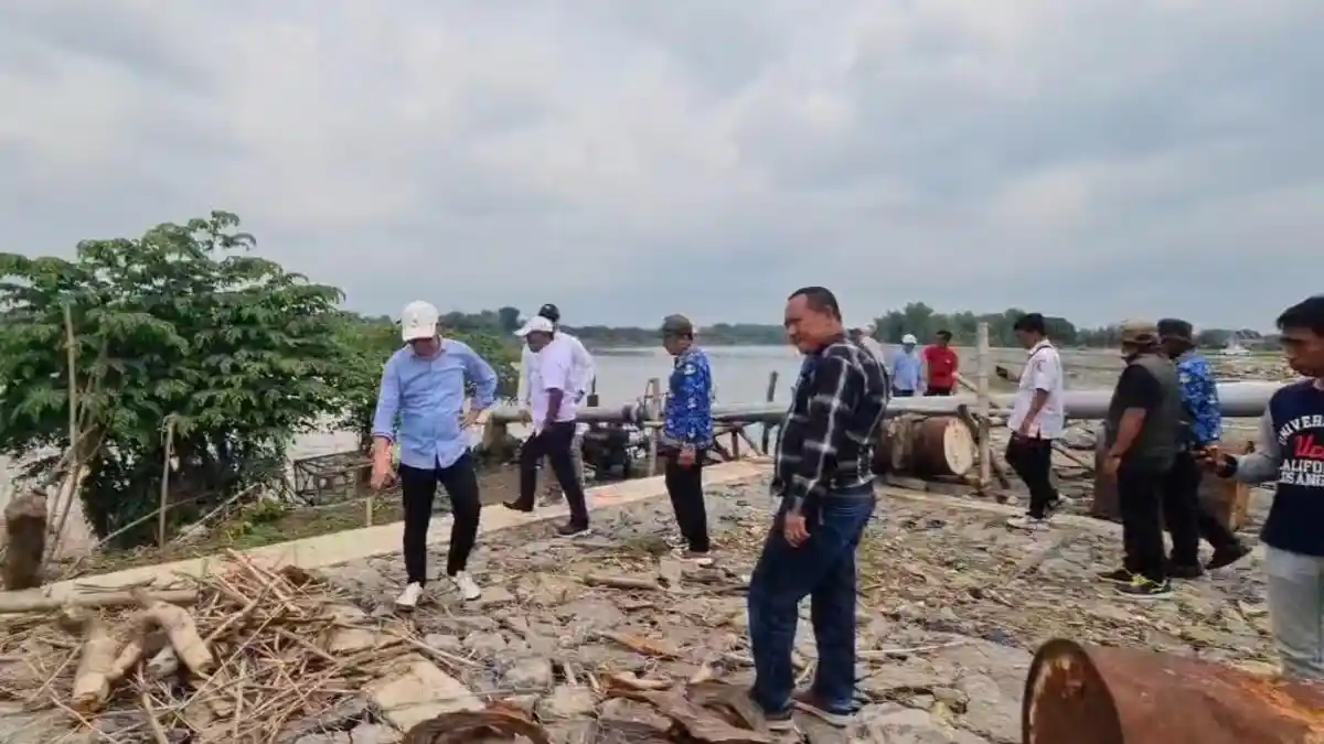 Hasil Sidak DPRD Bojonegoro Soal Proyek Tembok Penahan Tanah Sungai Ambrol, Singgung Pemeliharaan