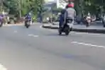 Pemberlakuan PPKM Darurat Jalan Daan Mogot Lancar
