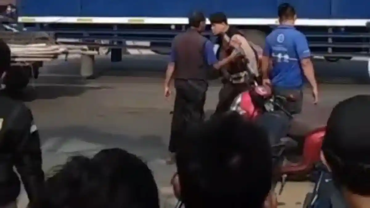 Diduga Curi Kabel Tower, Seorang Pria Ditangkap Warga Simpang Rimbo Kota Jambi