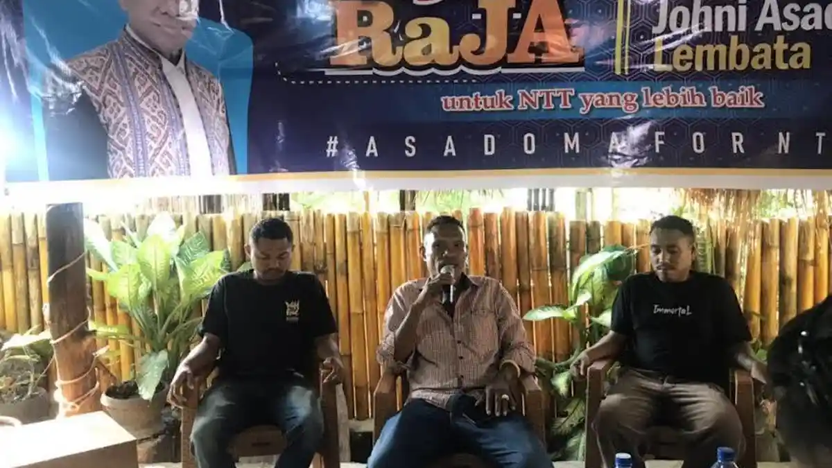 Pilkada 2024, Asten Kares Pimpin Relawan Menangkan Bacagub NTT Johni Asadoma di Lembata