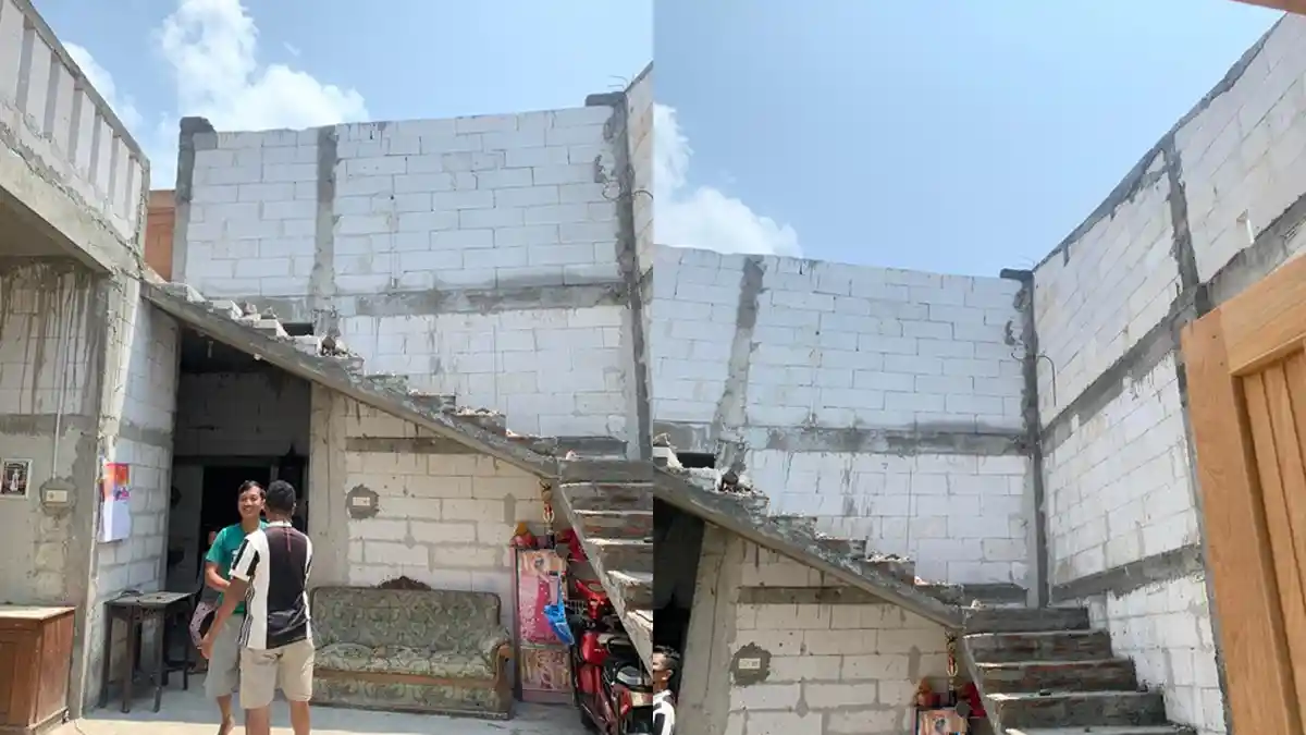 Nelangsa, Atap Rumah Edi di Karanganyar Tak Tersisa Disapu Angin, Mau Diperbaiki Tak Punya Uang