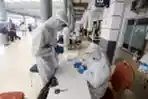 Rapid Test Antigen di Stasiun Pasar Senen