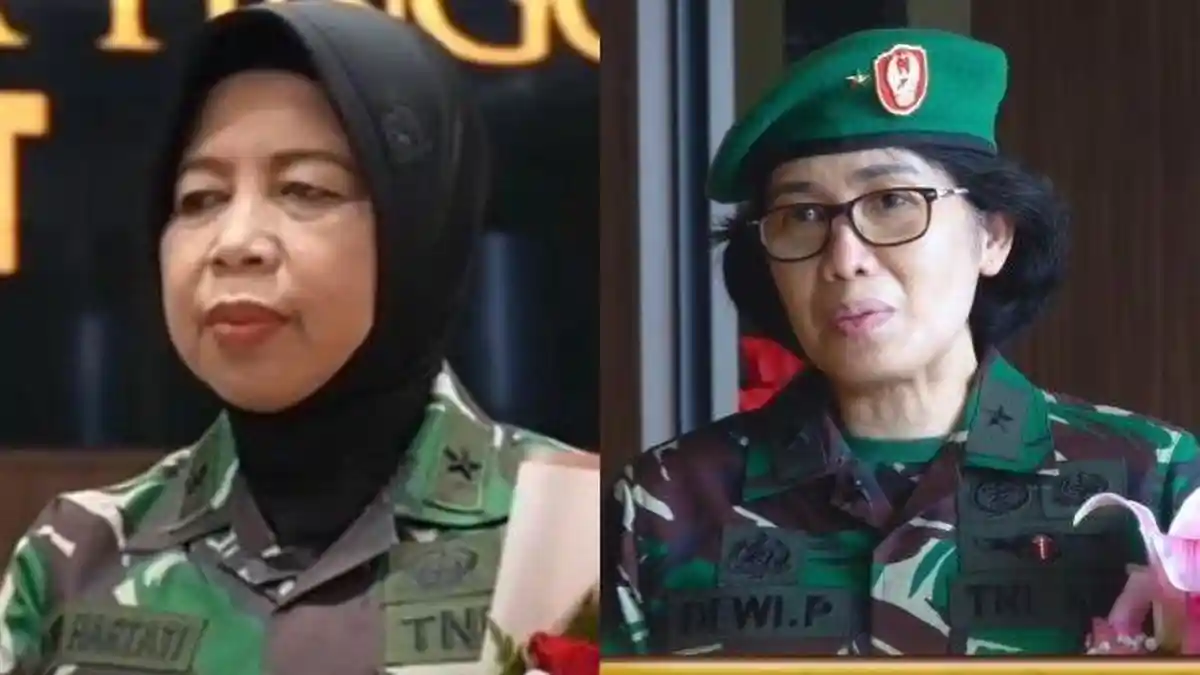 Sosok dan Rekam Jejak Duo Dewi Dua Jenderal Perempuan TNI Jebolan UI, Hartanya Bagai Langit dan Bumi
