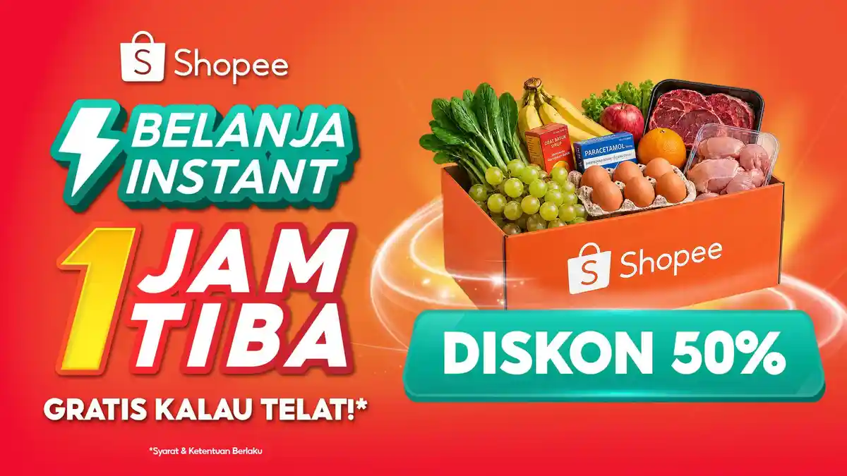 Penuhi Kebutuhan Harian Lebih Cepat, Shopee Luncurkan Belanja Instant 1 Jam Tiba - Tribunnews.com