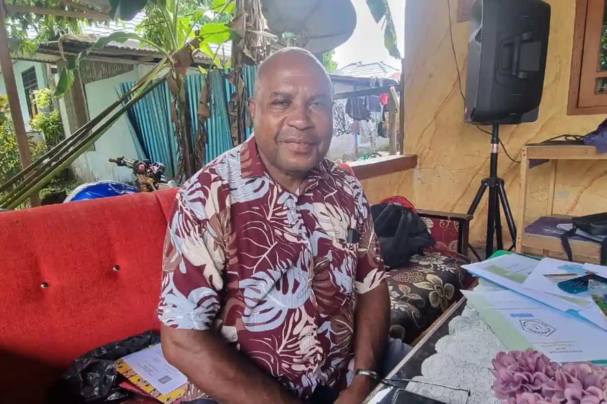 Yance Kambu Sampaikan Permohonan Maaf Kepada Keluarga dan Korban Begal di Jl Pahlawan Sanggeng