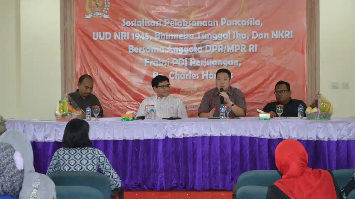Anggota MPR Ajak Praktekkan Nilai Pancasila Dalam Kehidupan Sehari-hari