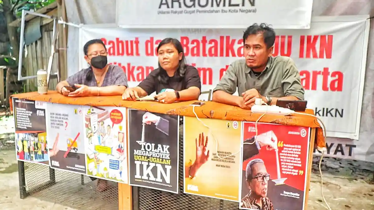 Ancaman Kerusakan Lingkungan di Ibu Kota Negara, WALHI Gabung ARGUMEN Ajukan Gugatan JR UU IKN ke MK