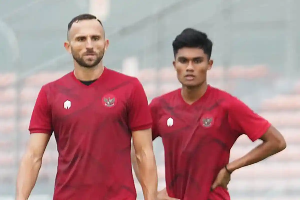 Striker Timnas Indonesia Ini Ungkap Latihan yang Diberikan Shin Tae-yong, Keras dan Disiplin