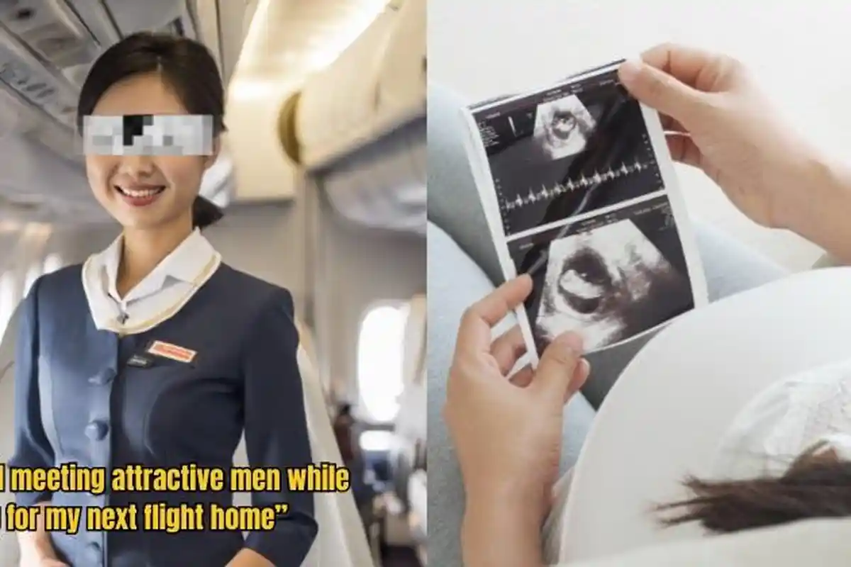 Sesal Pramugari Muda Hobi Kencani Pria dari Seluruh Dunia, Kini Hamil Tak Tahu Siapa Ayah Anaknya