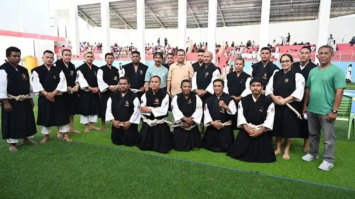 Bupati Kupang Resmi Buka Kejuaraan Shorinji Kempo Bupati Cup IV 2025