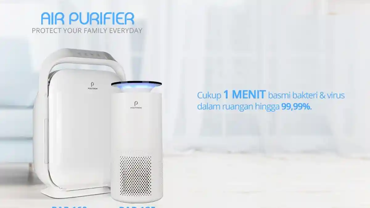 Polytron Air Purifier, Cegah Berbagai Penyakit Berbahaya Karena Udara Kotor