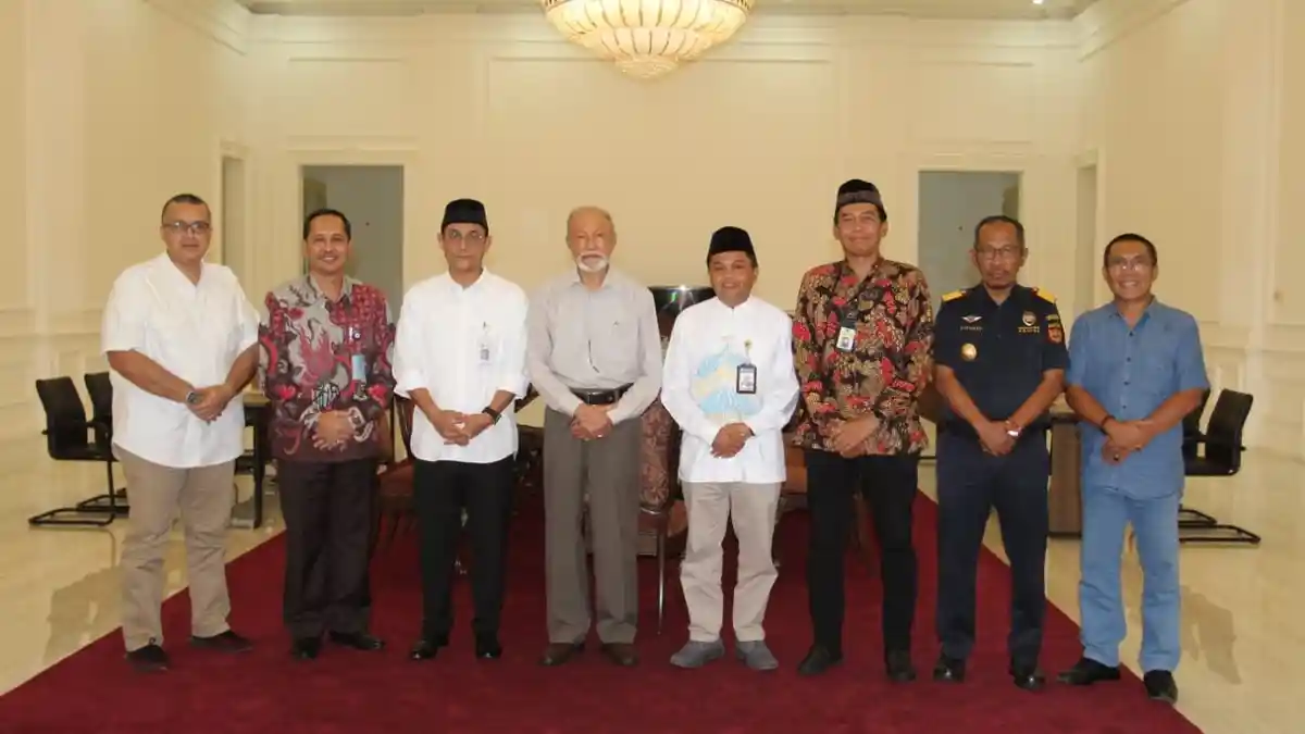 Tim Sembilan Lembaga Vertikal Temui Wali Nanggroe, Laporkan Kendala Pembangunan di Aceh