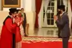 Pelantikan Hakim Mahkamah Konstitusi Manahan Sitompul