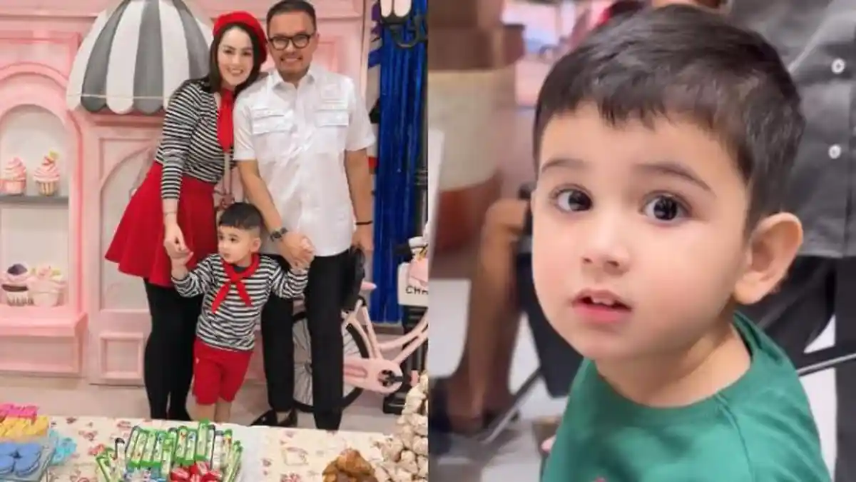 5 Potret Ganteng Kay Anak Jennifer Dunn dan Faisal Harris, Menggemaskan, Akrab dengan Shafa Harris