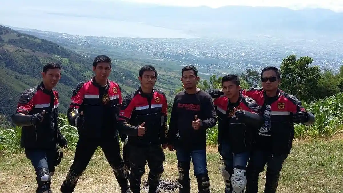 19 Juli, Yamaha New Vixion Club Makassar Touring Silaturahmi
