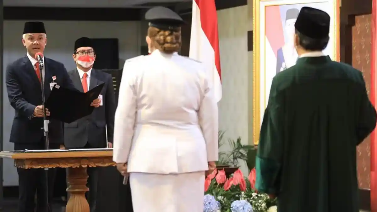 Lantik Mbak Ita sebagai Wali Kota Semarang, Ganjar Teringat Sosok Kunti dalam Epos Mahabharata