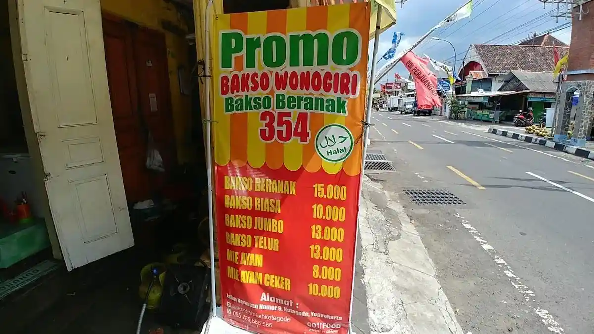 Rekomendasi Kuliner Jogja Bakso, Bisa Coba Bakso Barokah Kotagede 354