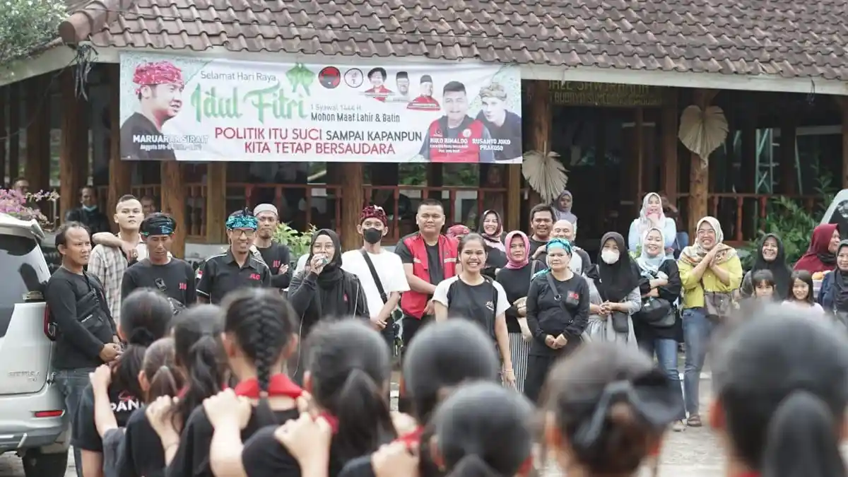 Tak Lupakan Sejarah, Jelang Lebaran Maruarar Sirait Beri Perhatian Kader PDIP Sumedang