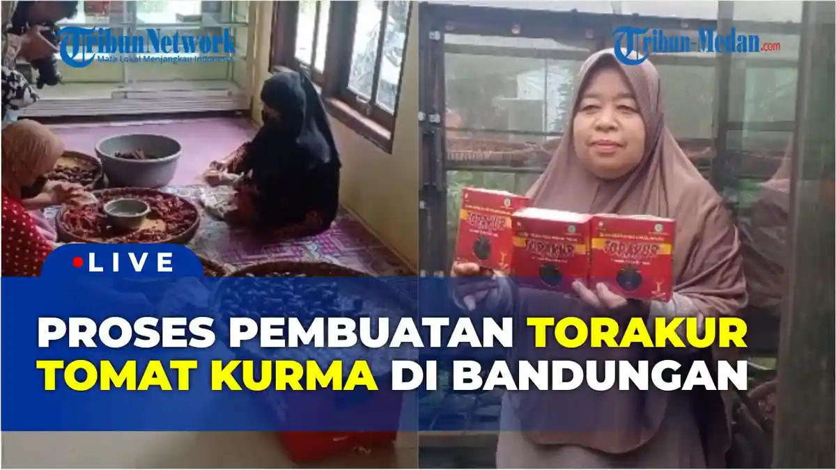 Proses pembuatan Torakur, Tomat Rasa Kurma di Bandungan Semarang