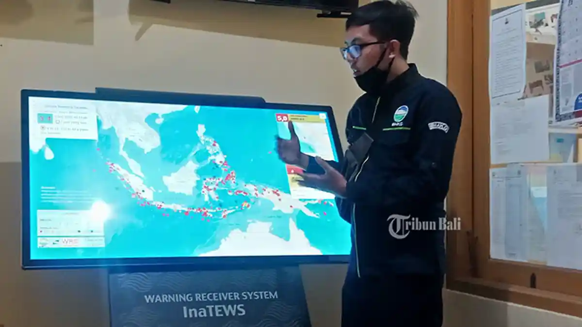 BPBD Bangli Dapat Satu Unit Alat Pendeteksi Gempa