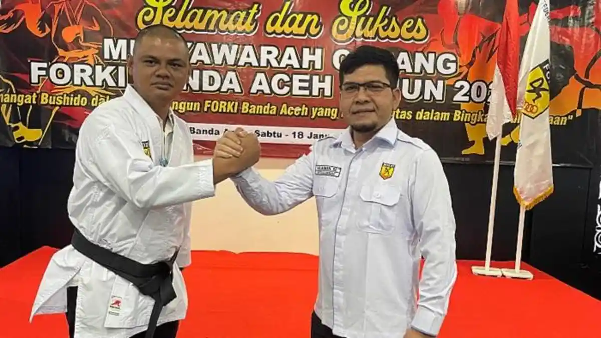 Doni Deiriadi Terpilih sebagai Ketua Forki Banda Aceh